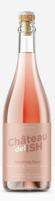 ISH Sparkling Rosé, Alkoholfri (+pant)