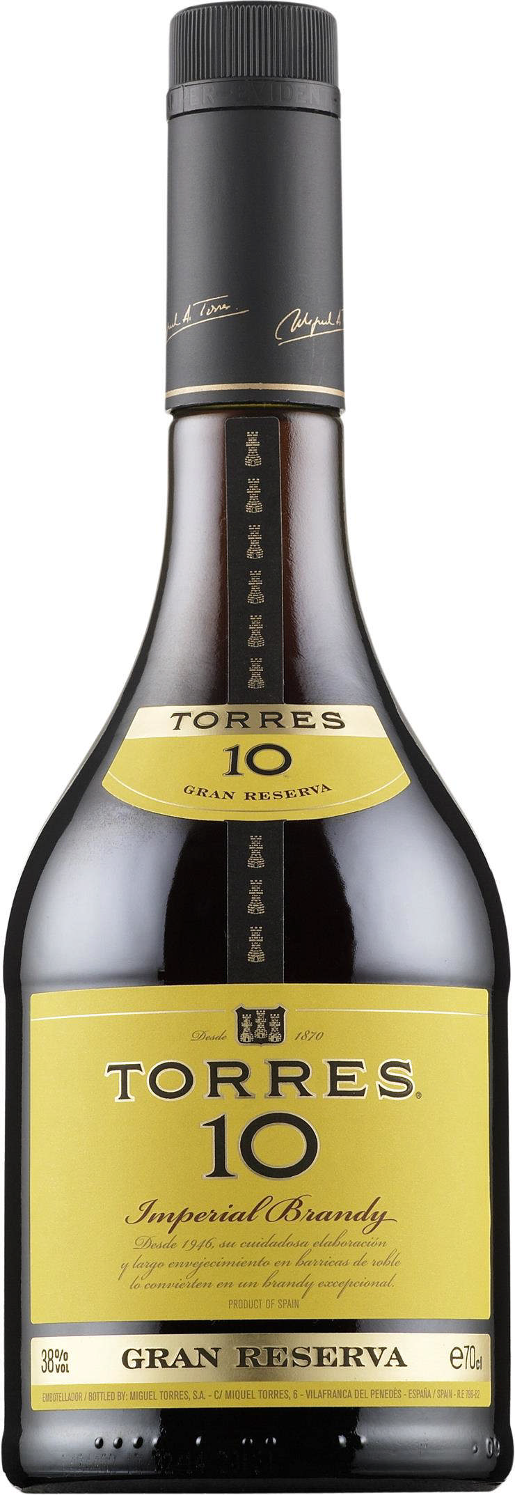 Torres 10 Gran Reserva Imperial Brandy