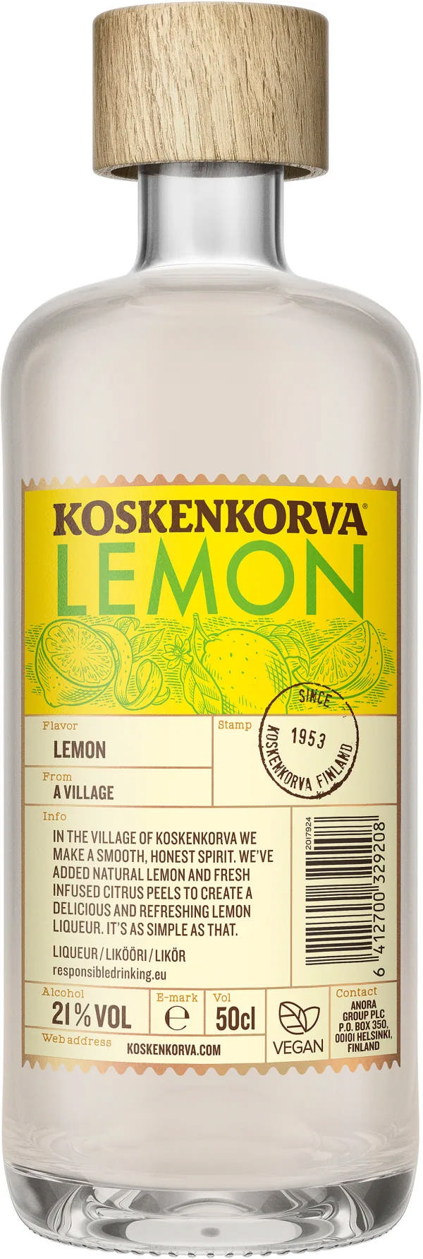 Koskenkorva Lemon Liqueur