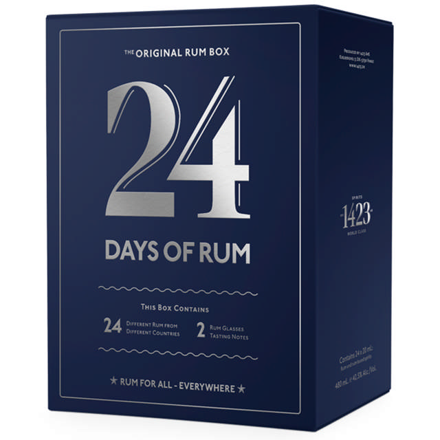 Julekalender - 24 Days of Rum, Blue Edition