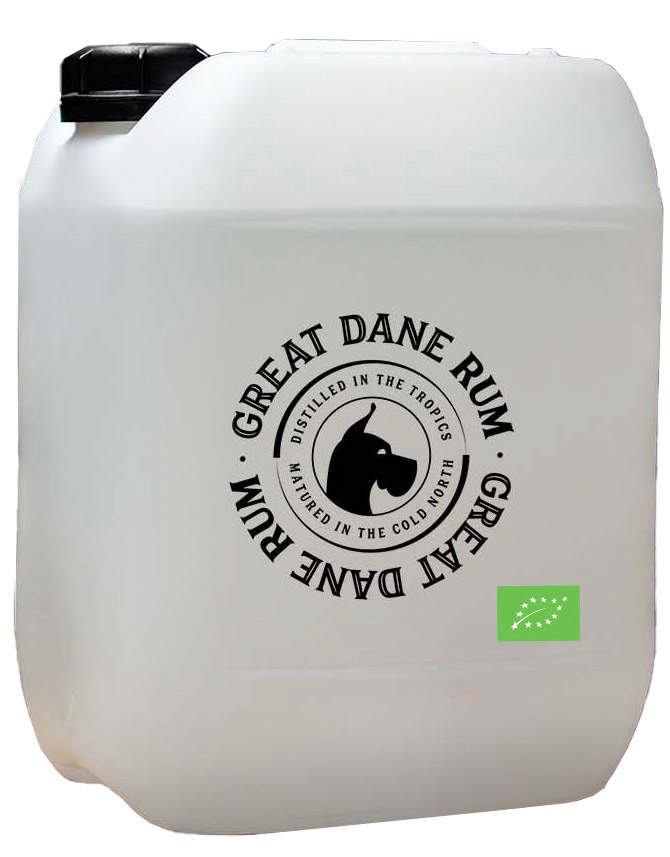 Great Dane White Organic Rum, 10L, ØKO