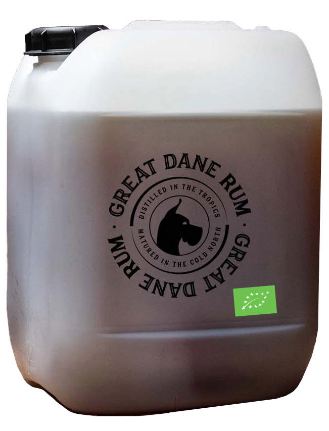 Great Dane Barrel Aged Organic Rum, 10L, ØKO