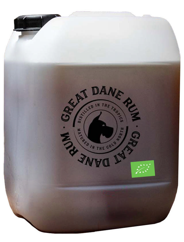 Great Dane Barrel Aged Organic Rum, 10L, ØKO