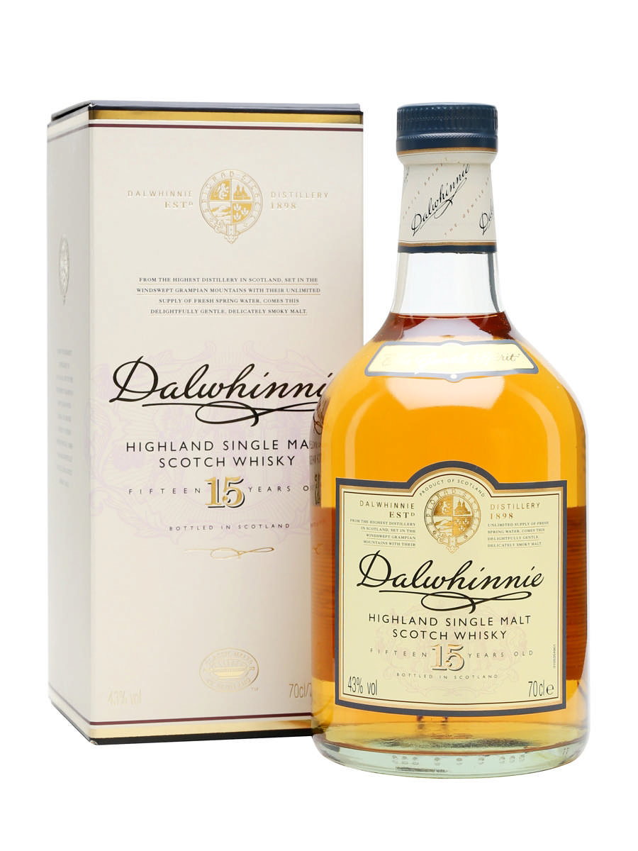 Dalwhinnie 15 YO Highland Single Malt Scotch