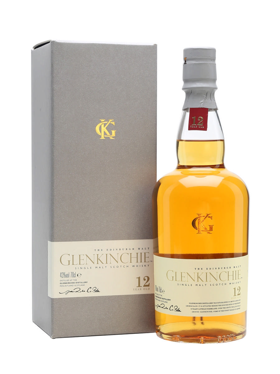 Glenkinchie 12 YO Lowland Single Malt Scotch