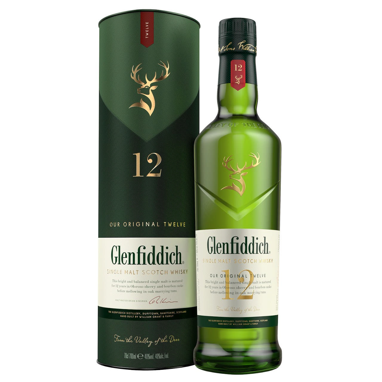 Glenfiddich 12 YO Single Malt Scotch