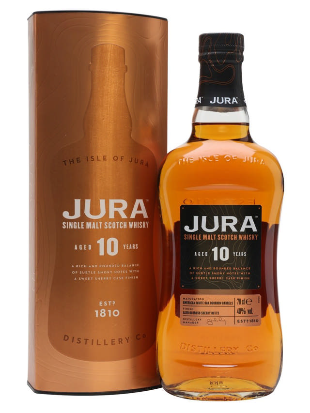 Isle of Jura 10 YO Single Malt Scotch Whisky