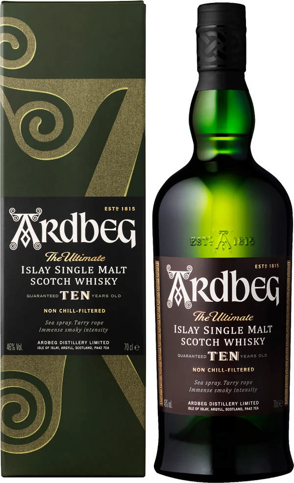 Ardbeg 10 YO Islay Single Malt Scotch