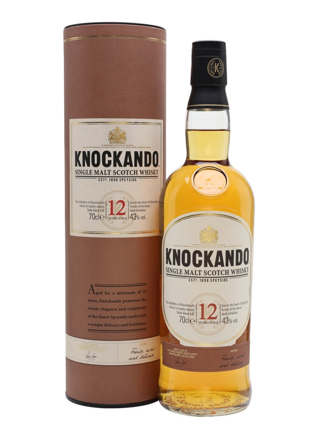 Knockando 12 YO Speyside Single Malt Scotch