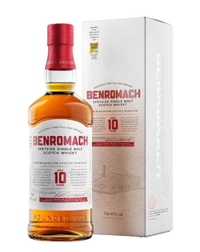 Benromach 10 YO Single Malt Scotch