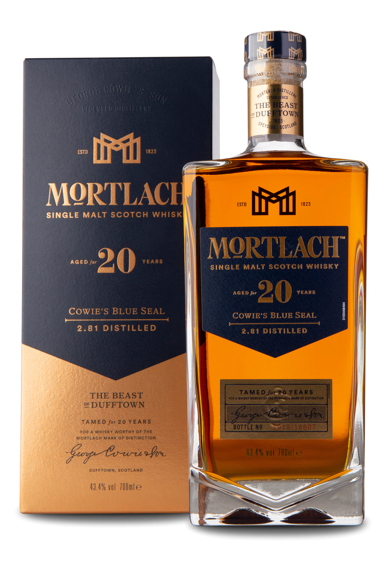 Mortlach 20 YO Speyside Single Malt Scotch
