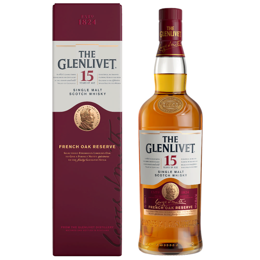 Glenlivet 15 YO Speyside Single Malt Scotch