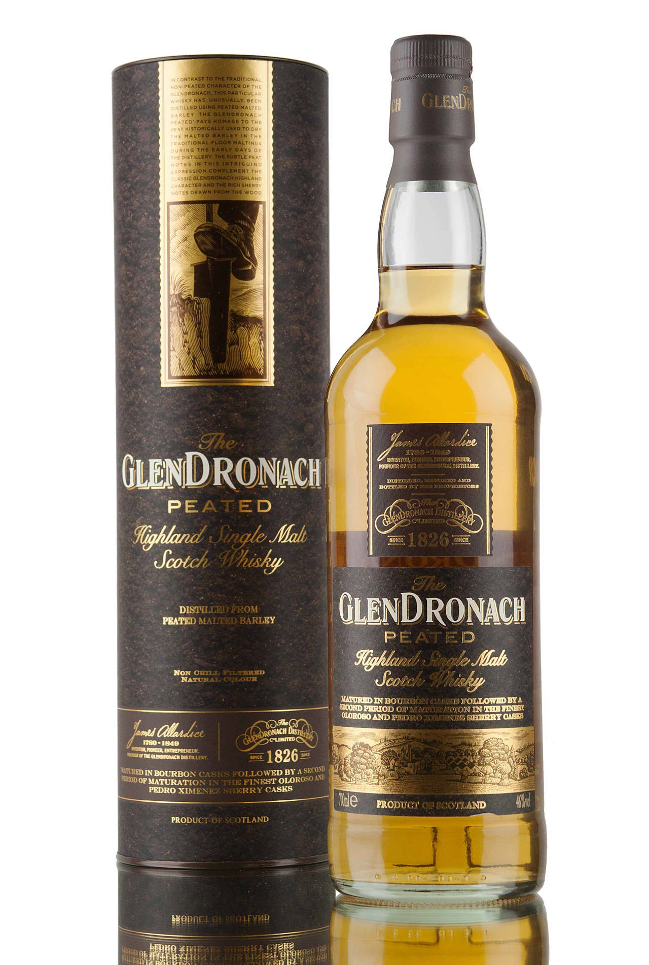 GlenDronach Peated Single Malt Scotch