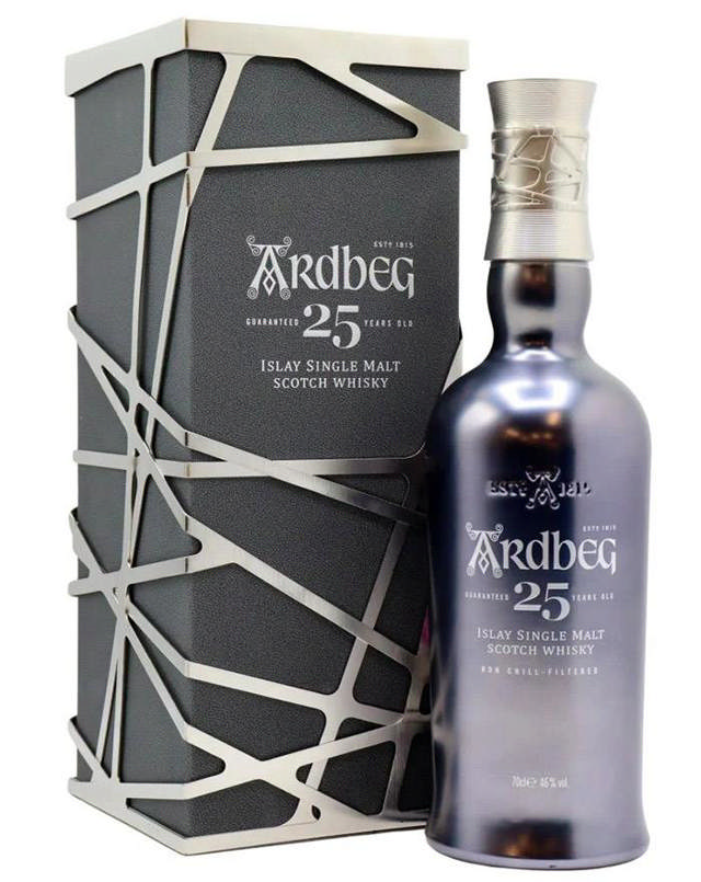 Ardbeg 25 YO Islay Single Malt Scotch