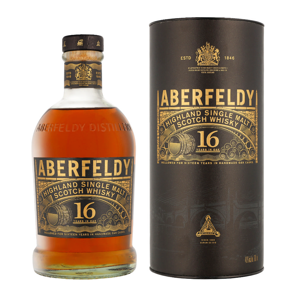 Aberfeldy 16 YO Highland Single Malt Scotch