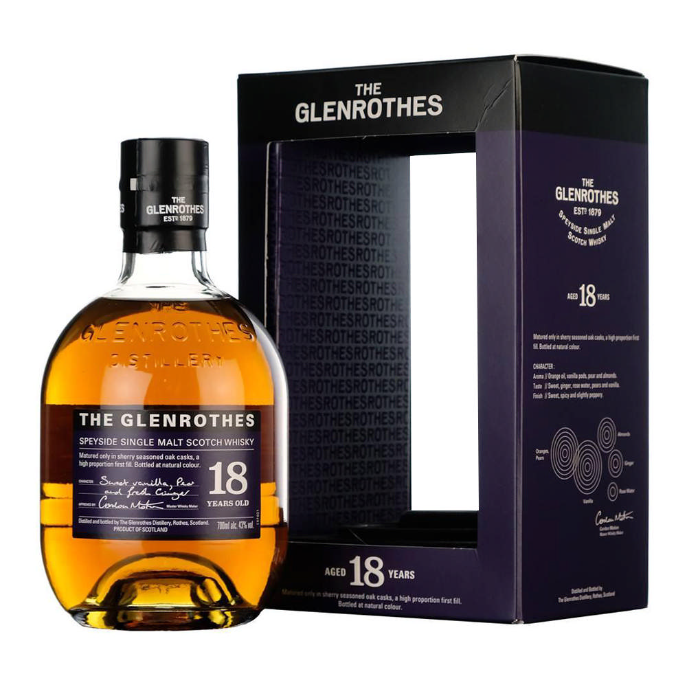Glenrothes 18 YO Speyside Single Malt Scotch