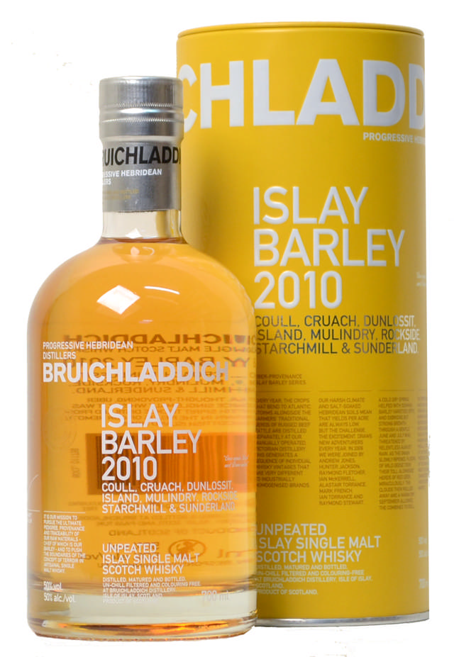Bruichladdich Islay Barley 2010 Single Malt Scotch