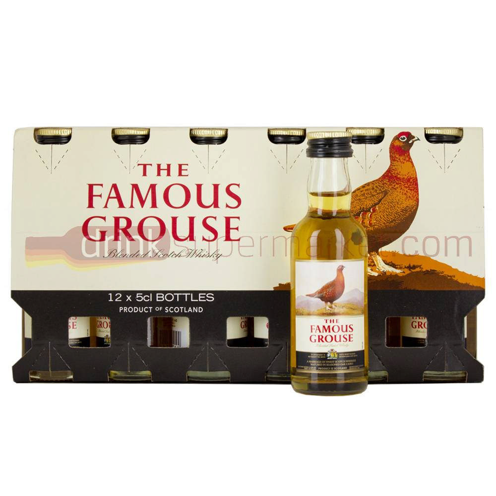 Famous Grouse Blended Scotch (12x5cl/pk)