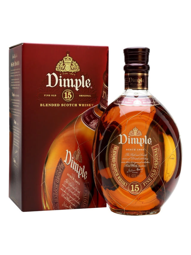 Dimple 15 YO Blended Scotch Whisky*