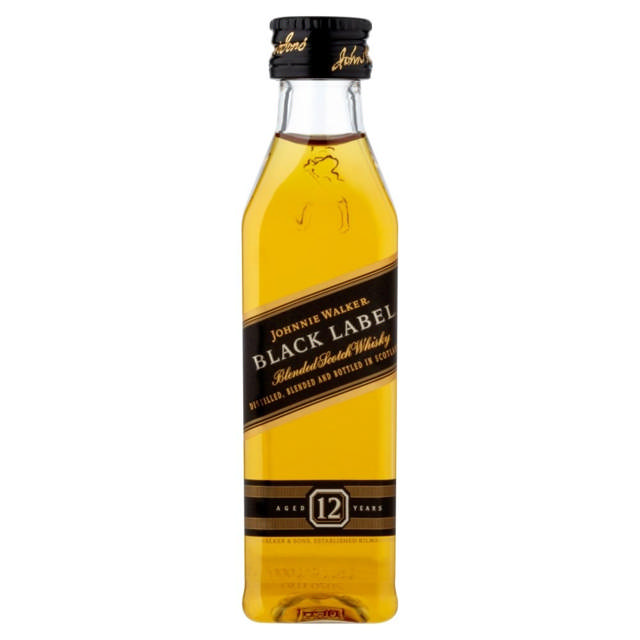 Johnnie Walker Black Label (12x5cl/pk)