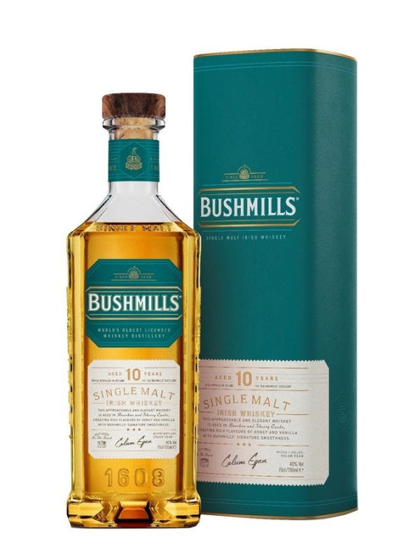 Bushmills 10 YO Irish Single Malt Whiskey