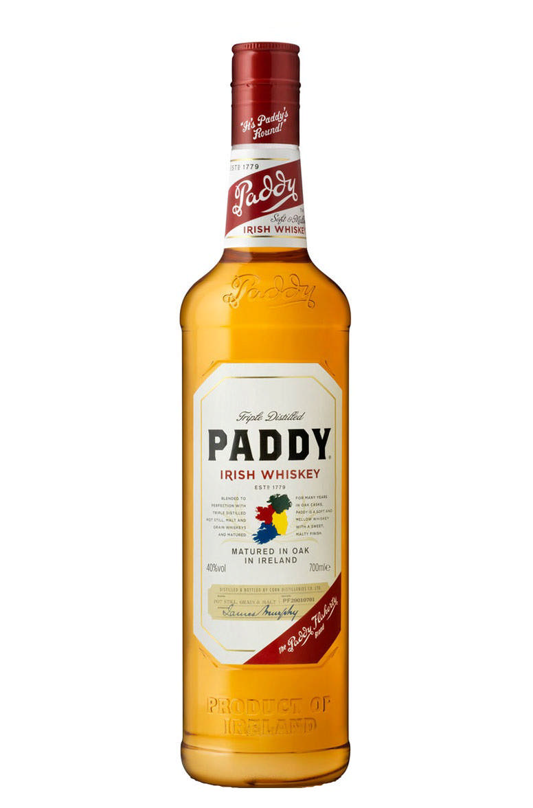 Paddy Triple Distilled Irish Whiskey