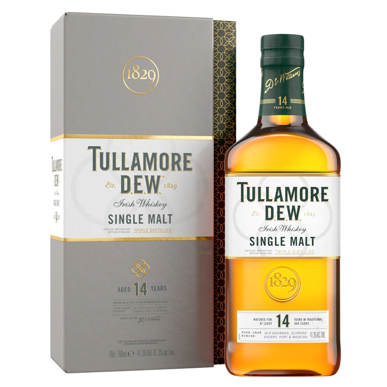 Tullamore DEW 14 YO Irish Single Malt Whiskey