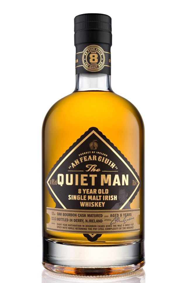 Quiet Man 8 YO Irish Single Malt Whiskey