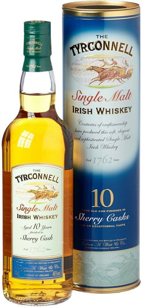 Tyrconnell 10 YO Sherry Cask Irish Singe Malt