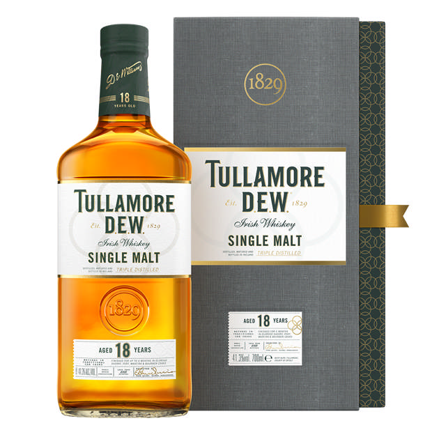 Tullamore DEW 18 YO Irish Single Malt Whiskey