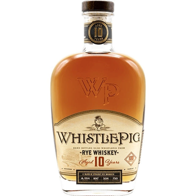 WhistlePig 10 YO Rye Whiskey