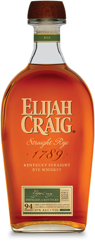 Elijah Craig Straight Rye Whiskey