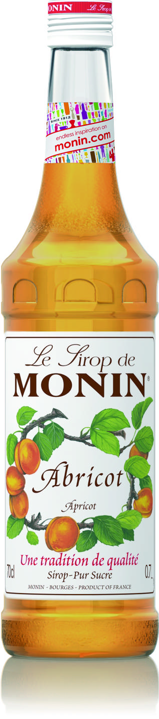 Monin Syrup Apricot / Abrikos (+pant)