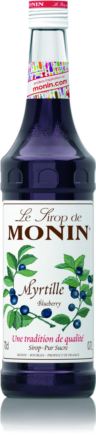 Monin Syrup Blueberry / Blåbær (+pant)
