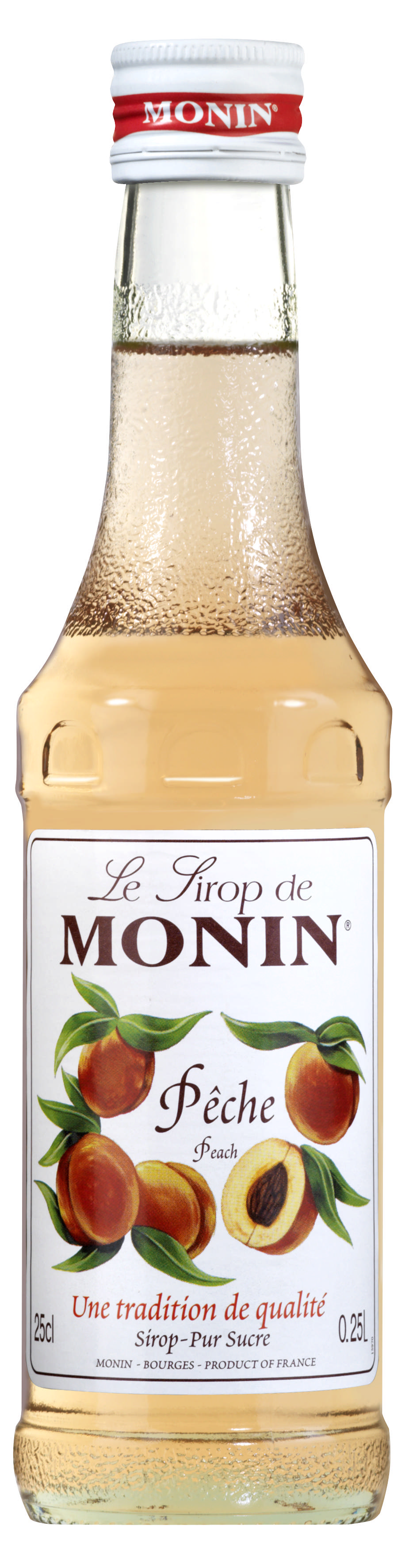 Monin Syrup Peach / Fersken (+pant)