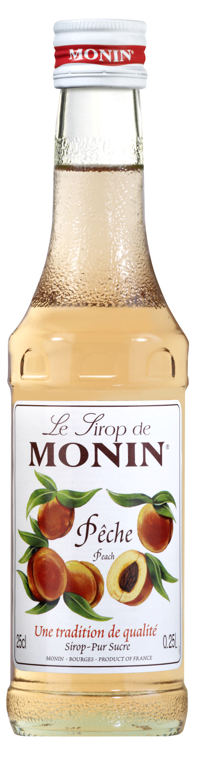 Monin Syrup Peach / Fersken (+pant)