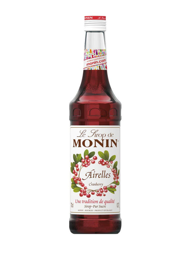 Monin Syrup Cranberry / Tranebær (+pant)