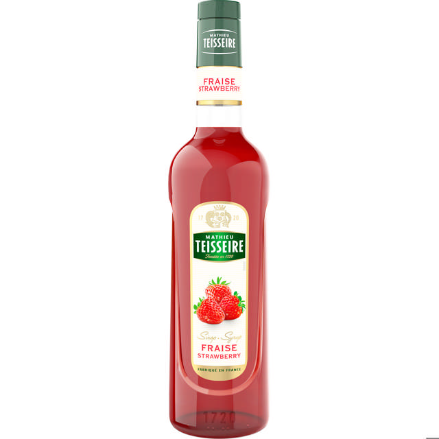 Mathieu Teisseire Syrup Strawberry (+pant)