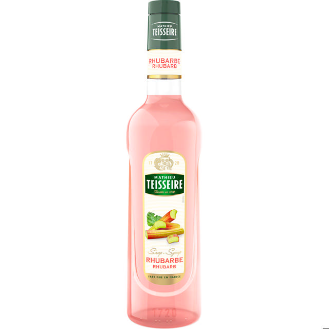 Mathieu Teisseire Syrup Rhubarb (+pant)