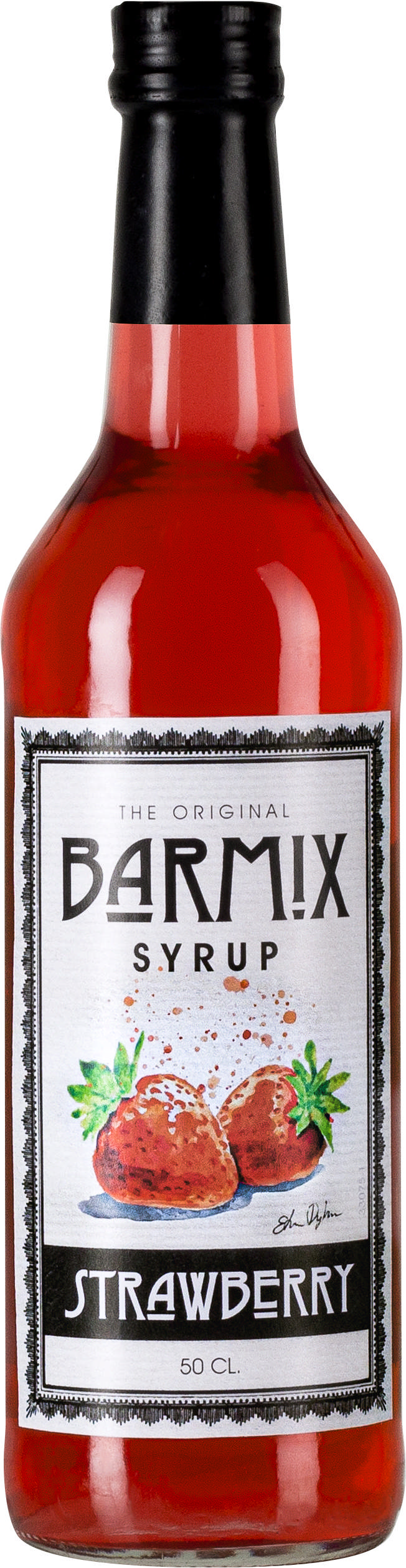 Barmix Syrup Strawberry / Jordbær (+pant)