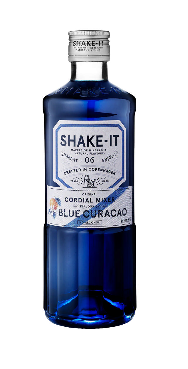 Shake-It Blue Curacao Cordial Mixer (+pant)