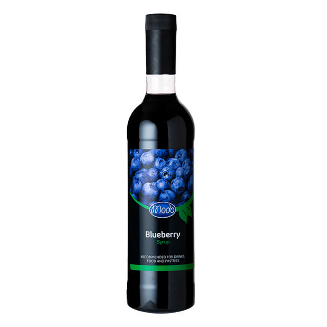 Modo Blåbær Syrup, PET