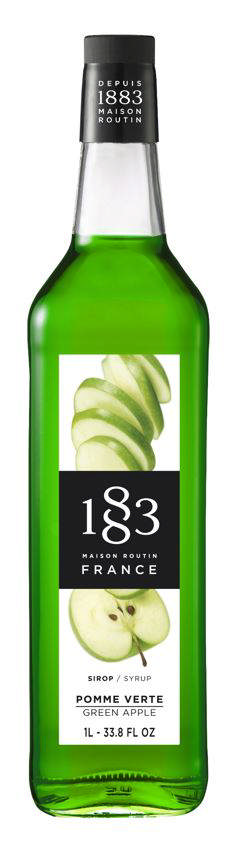 1883 Syrup Green Apple / Grøn Æble