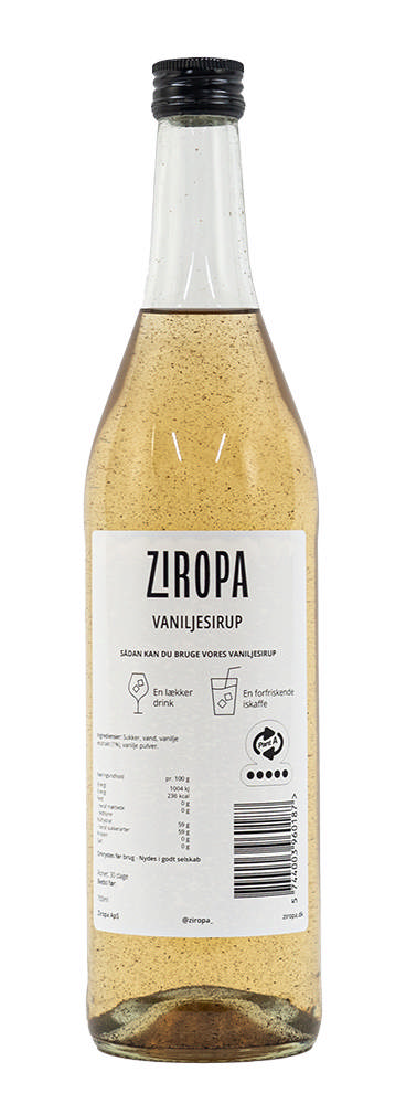 Ziropa Vaniljesirup