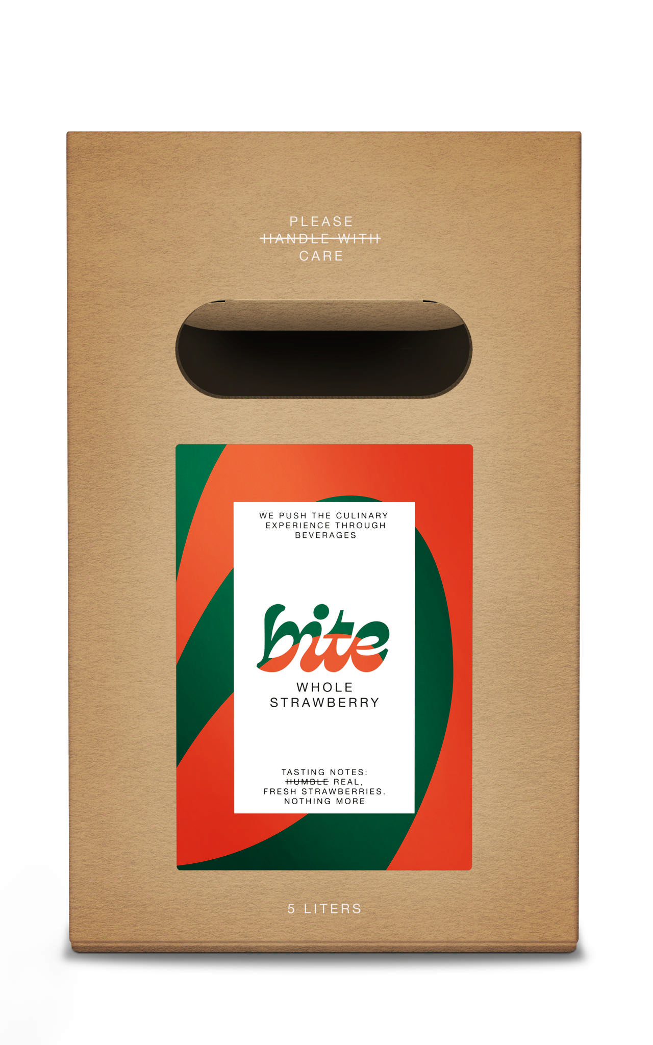 BITE Sirup, Whole Strawberry, 5L