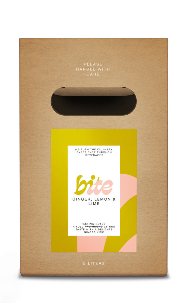 BITE Sirup, Ginger, Lemon & Lime, 5L