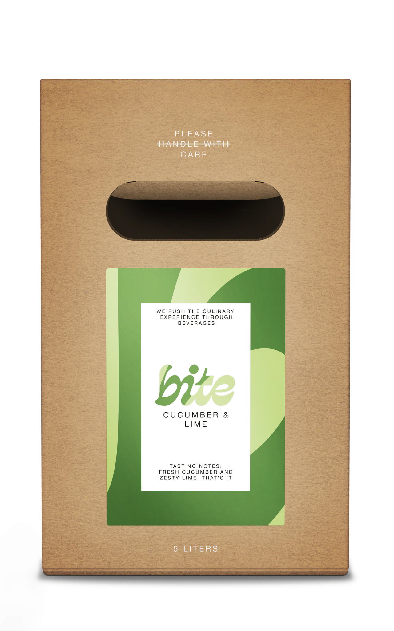 BITE Sirup, Cucumber & Lime, 5L