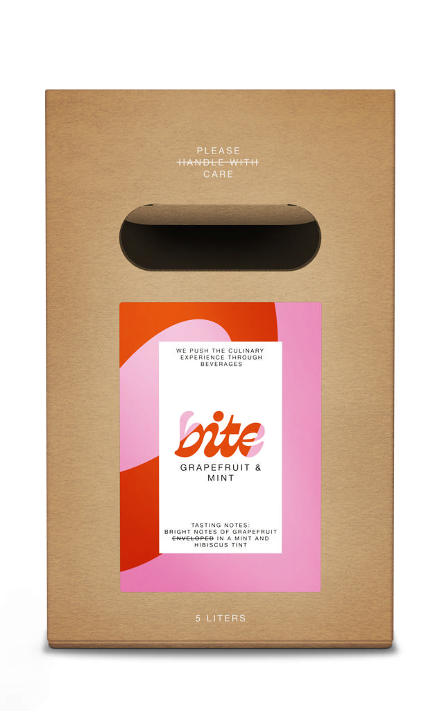 BITE Sirup, Grapefruit & Mint, 5L
