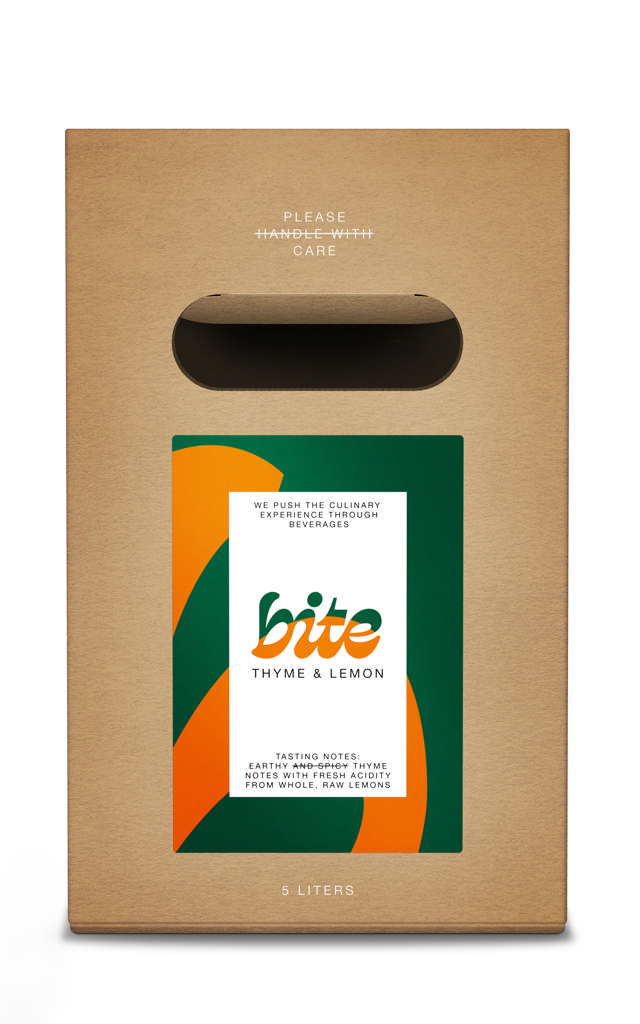 BITE Sirup, Thyme & Lemon, 5L