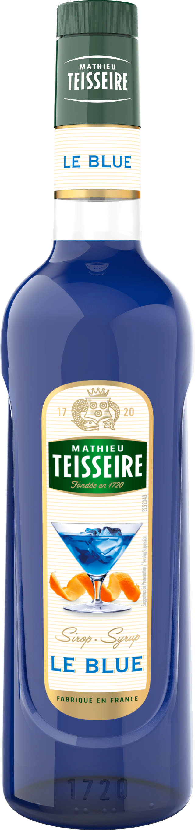 Mathieu Teisseire Syrup Le Blue (+pant)